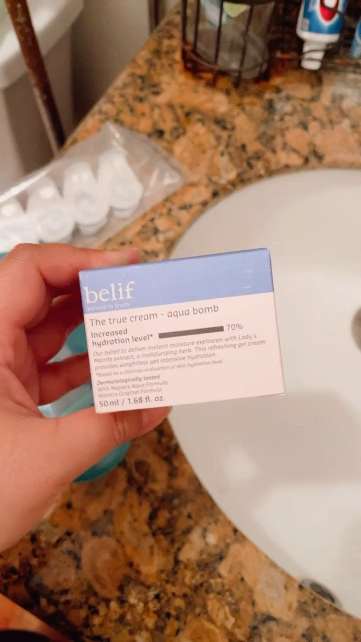 Restocked my fave moisturizer for oily skin, Belif Aqua Bomb. 💦 

Tags: skincare, skincare for oily skin, oily skin, belif, aqua bomb, moisturizer

#LTKunder50 #LTKbeauty #LTKFind