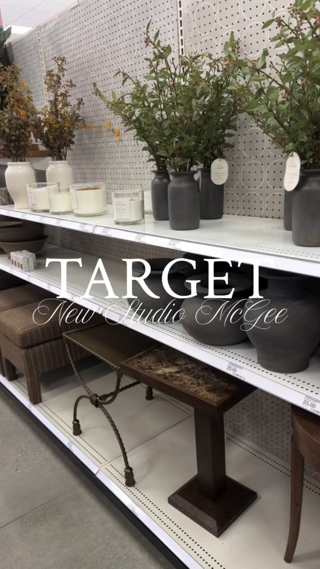✨ TARGET TUESDAY IS BACK ✨

Can we take a moment for the new Studio McGee collection at Target?! 🤎

This launch is filled with the warm, elevated pieces that instantly make a home feel curated and designer-inspired—without the designer price tag.

If you love creating a home that feels high-end, cozy, and collected, you’re going to want to see this collection. ✨ Follow along to see which pieces I snagged and exactly how I style them throughout our home.

#targetfinds
#studiomcgee
#targethome
#homedecorfinds
#affordablehomedecor

#LTKHome