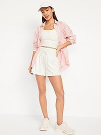 Extra High-Waisted Dynamic Fleece Shorts -- 3.5-inch inseam | Old Navy (US)