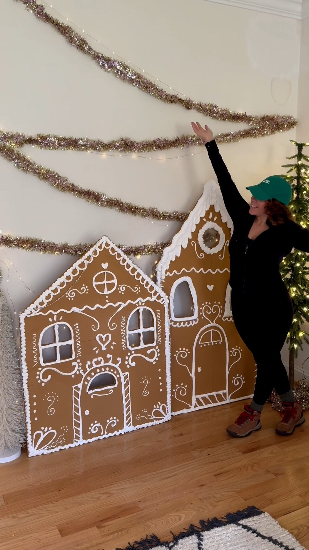 DIY giant gingerbread house! 

#LTKSeasonal #LTKHoliday #LTKGiftGuide