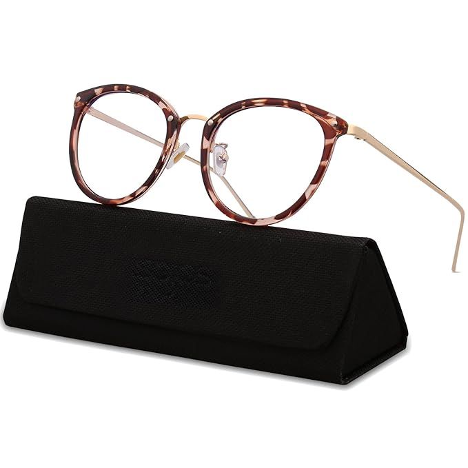SojoS Round Women Eyeglasses Fashion Eyewear Optical Frame Clear Glasses SJ5969 SJ5017 SJ6005 | Amazon (US)