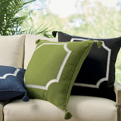 Bree Border Outdoor Pillow | Grandin Road