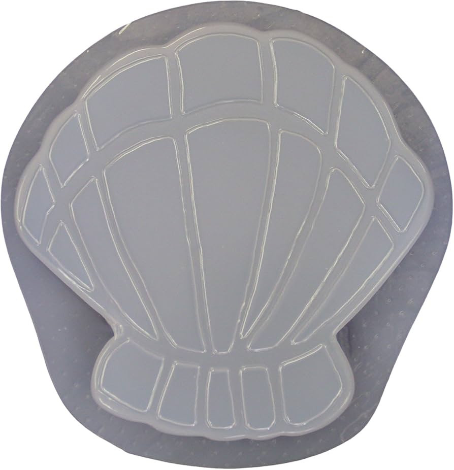 Seashell Stepping Stone Concrete Plaster Craft Mold 1035 | Amazon (US)