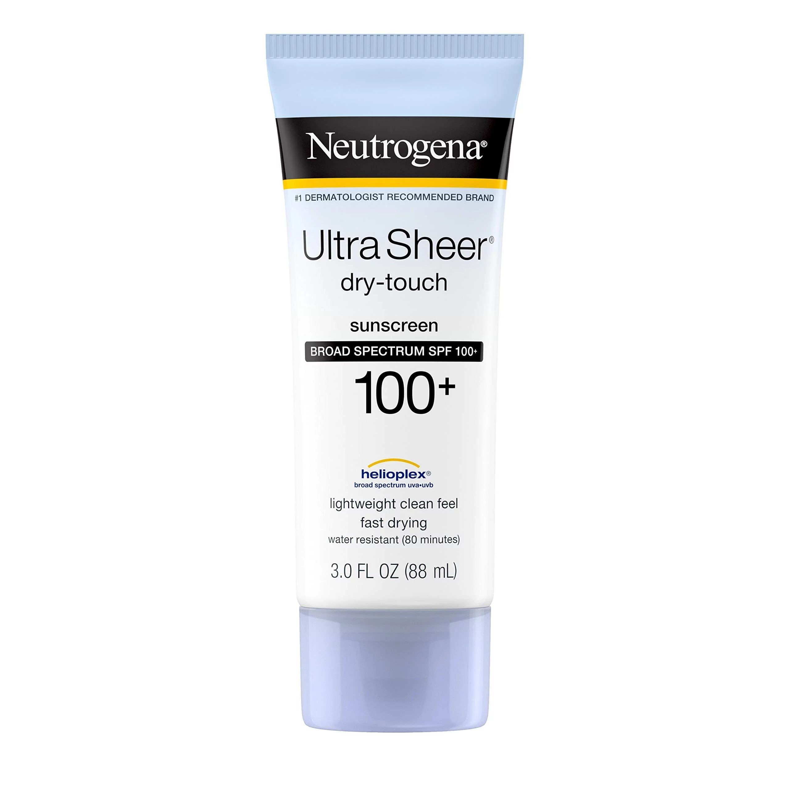Neutrogena Ultra Sheer Dry-Touch Water Resistant and Non-Greasy Sunscreen Lotion with Broad Spect... | Walmart (US)