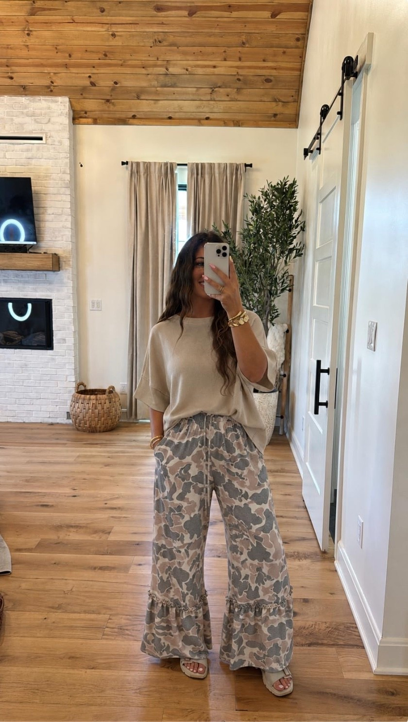 These camo pants are everything!! Trust me... these are the Amazon finds you'll regret not grabbing. 🛒🤎 #AmazonFinds #AmazonFashion #FallFashion #FallOutfits #FallStyle #LTK #LTKFashion #AmazonFavorites #CozySeason #AffordableFashion #OOTD #StyleInspo #FashionFinds #WardrobeEssentials #StyleOnABudget