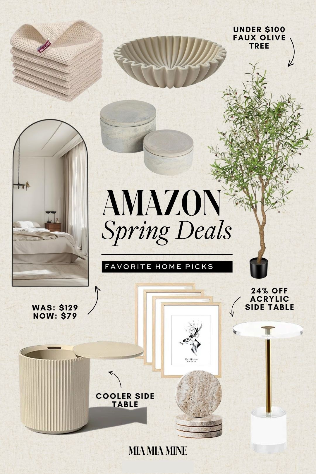 Amazon spring sale 
Spring home refresh / home decor 
Amazon home picks on sale including faux olive tree, mirrors, side tables and more 

#LTKFindsUnder100 #LTKSaleAlert #LTKHome