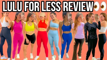Links for this video!
Sizes-

Leggings- size S / 4
Shirts- size 6 or M except pregnancy tops
Sports bras- medium
Jackets- size M / 6  
Hoodies- size S/M