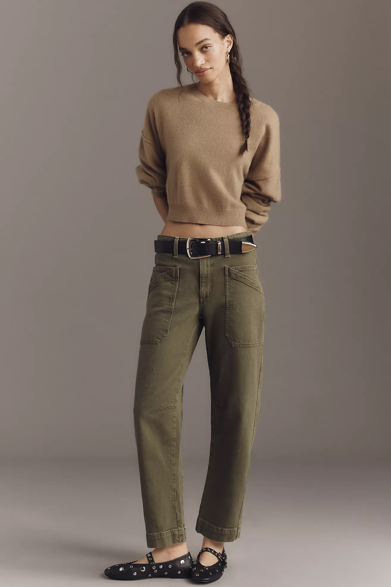 Joe's Jeans The Double Pocket Mid-Rise Relaxed Straight-Leg Jeans | Anthropologie (US)
