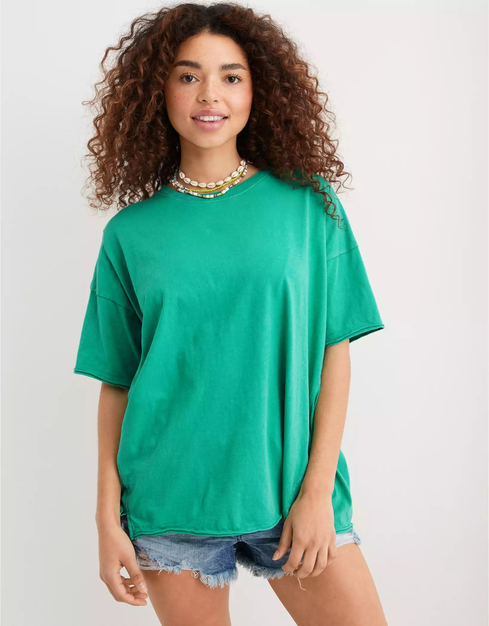 Aerie Oversized Boyfriend T-Shirt | Aerie