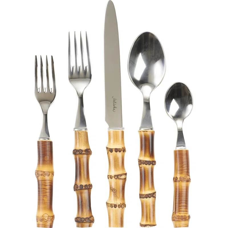 Juliska Bamboo 5 - Piece Place Setting - Natural | Wayfair | Wayfair North America