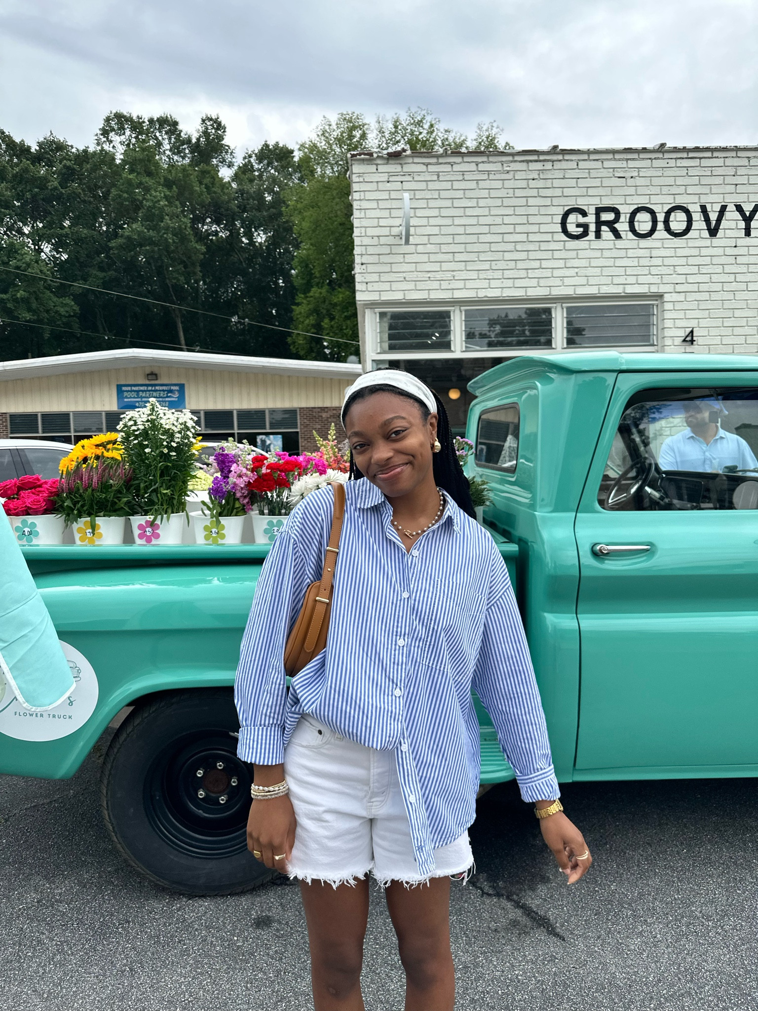 Summer outfit, white denim shorts, button up, summer outfit inspo 

#LTKStyleTip #LTKSeasonal #LTKFindsUnder50