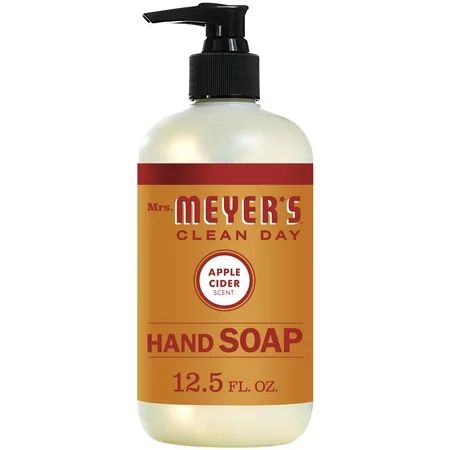 Mrs. Meyer's Clean Day Liquid Hand Soap, Apple Cider, 12.5 Oz | Walmart (US)