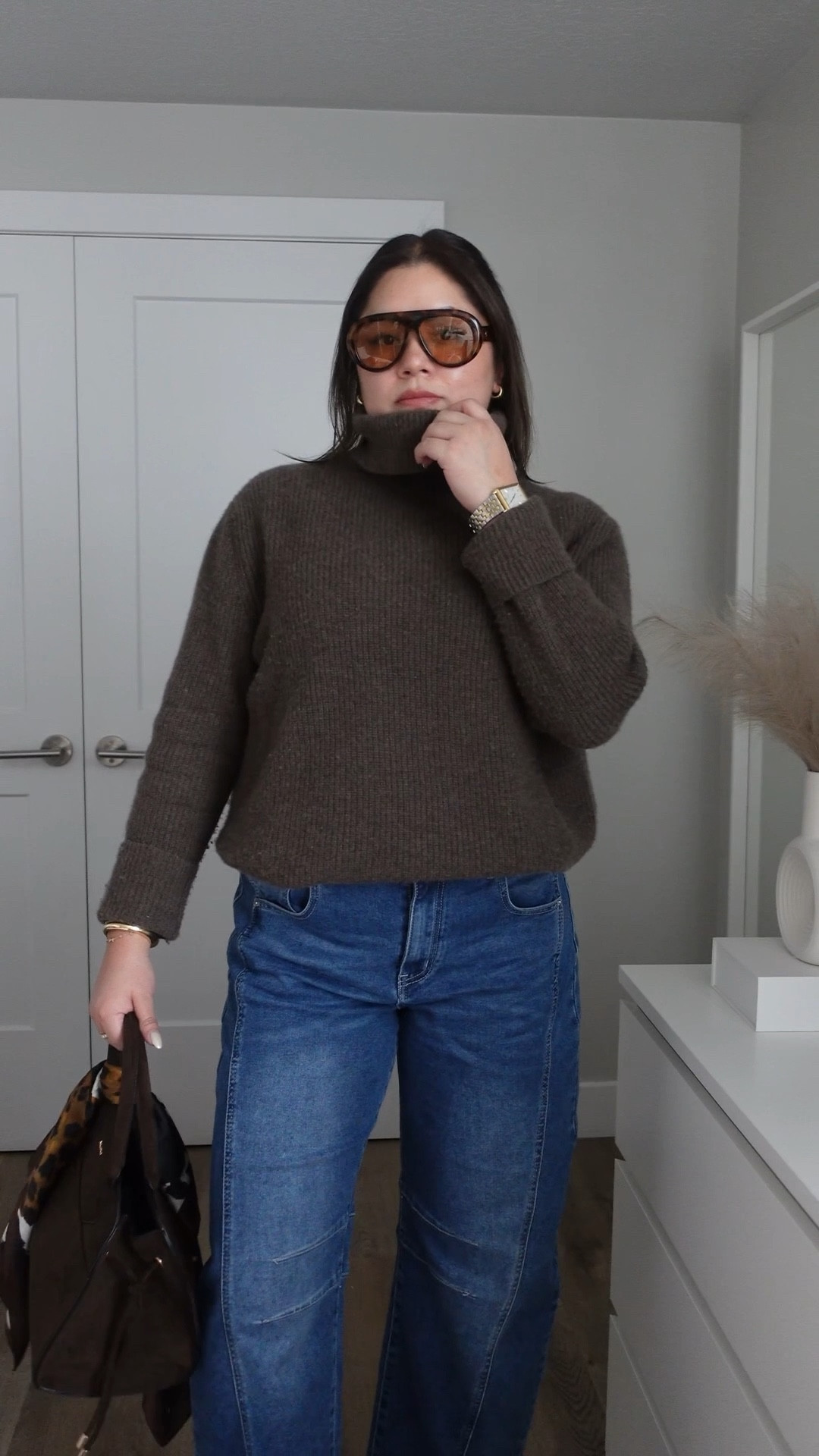 THREE PANTS. Comfy, casual
 barrel and wide leg 🤎

#LTKSeasonal #LTKgrwm #LTKootd