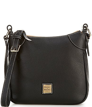 Dooney Bourke Lucca Leather Crossbody Bag - Black | Dillard's