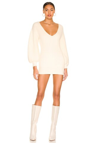 MAJORELLE Riley Tunic Sweater in Ivory from Revolve.com | Revolve Clothing (Global)