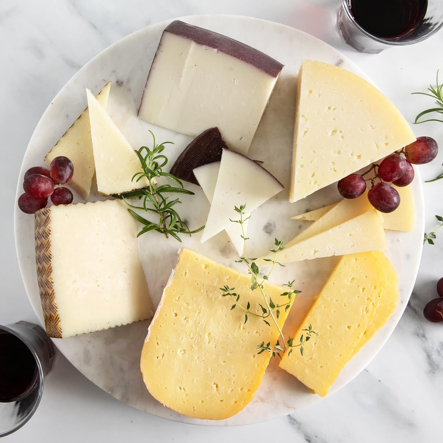 Spanish Cheese Assortment 2 lbs + FREE Iberico Ham & Loin by Fermin – Manchego, Idiazabal, Mahon, Goat Cheese – Imported from Spain | Amazon (US)