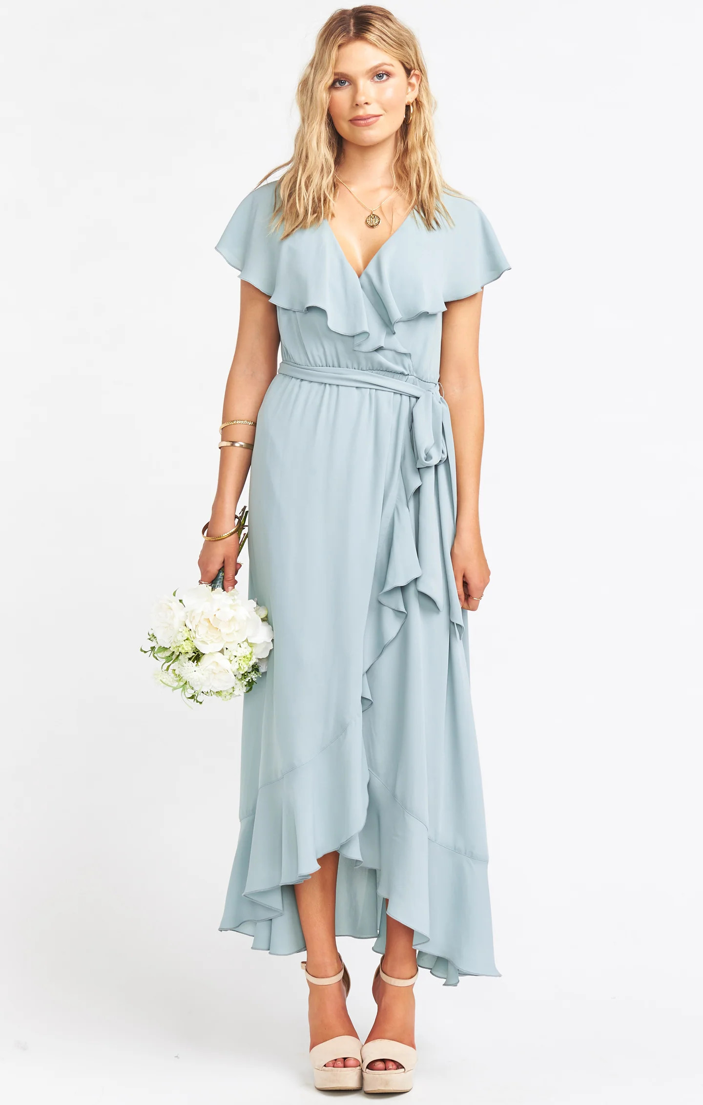 Jess Ruffle Midi Dress | Show Me Your Mumu