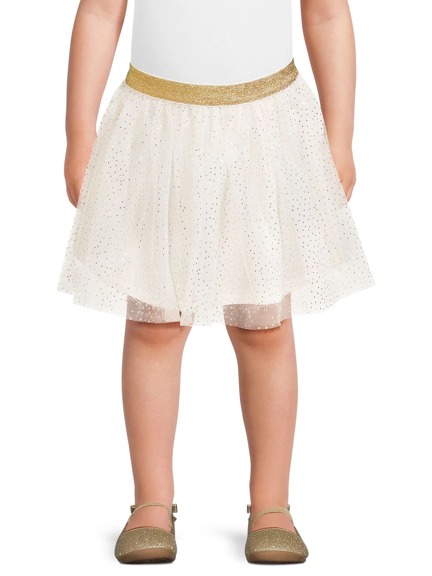 Holiday Time Toddler Girl Christmas Tutu Skirt, Sizes 12M-5T | Walmart (US)