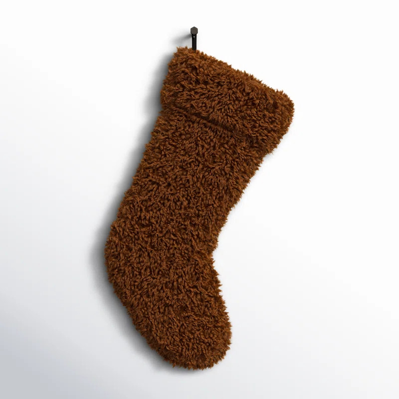 Sherpa Fabric Stocking | Wayfair North America