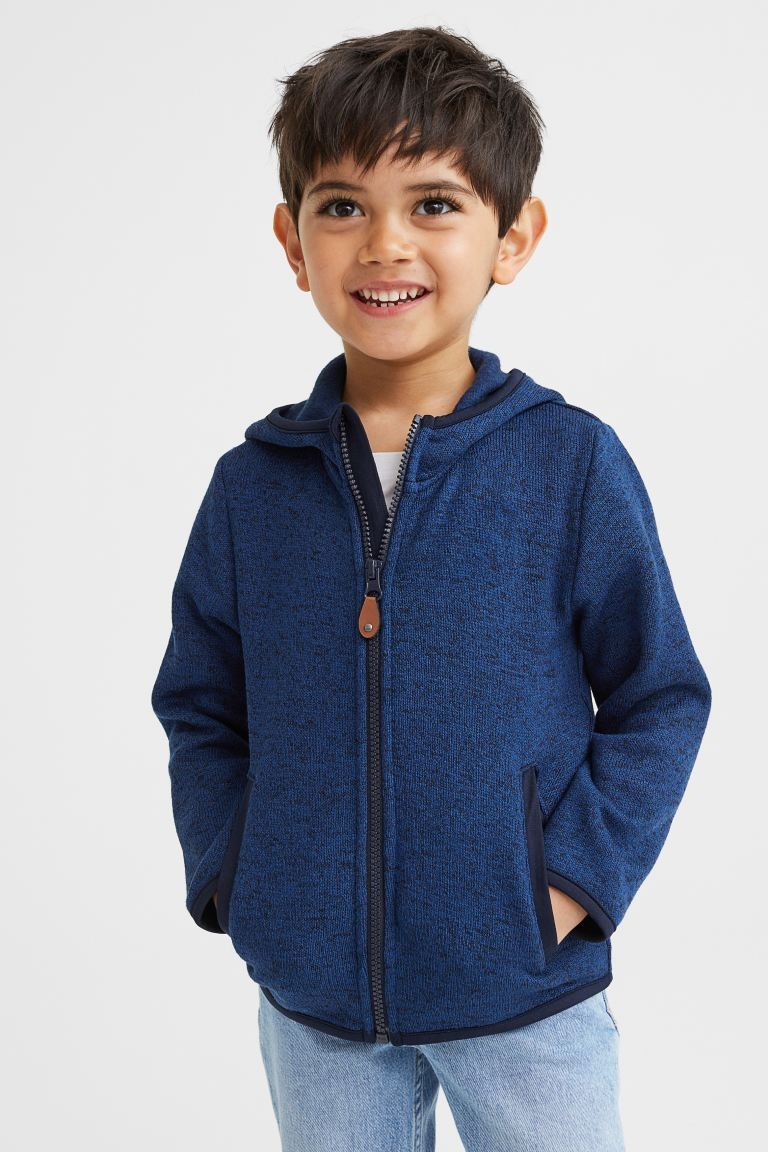 Knitted fleece jacket | H&M (US + CA)