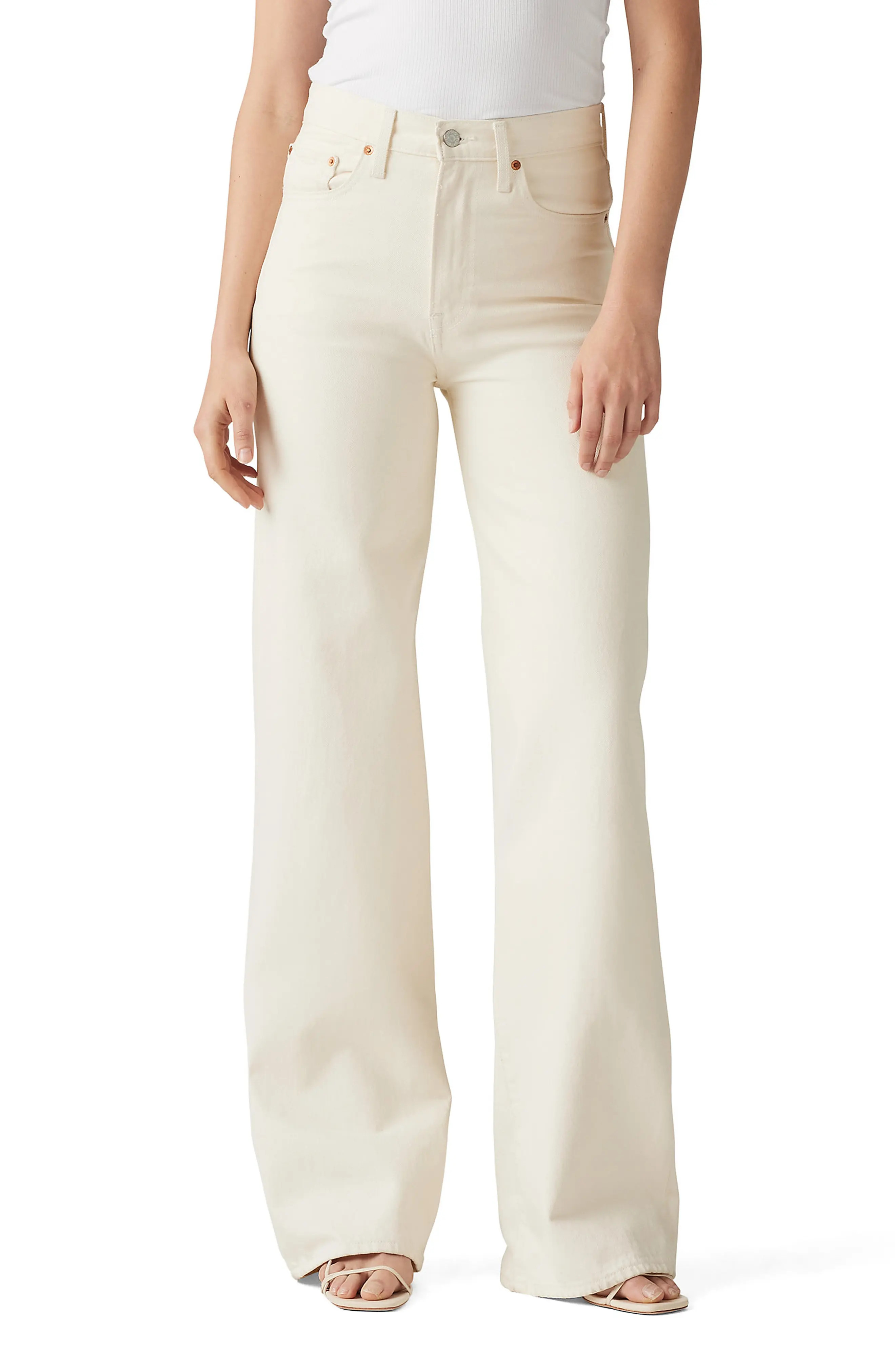 Ribcage High Waist Wide Leg Jeans (Women) | Nordstrom | Nordstrom