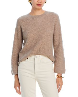 Cashmere Drop Shoulder Shaker Stitch Sweater - Exclusive | Bloomingdale's (US)