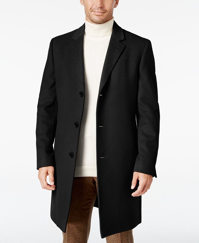 Lauren Ralph Lauren Men’s Luther Luxury Blend  Overcoat & Reviews - Coats & Jackets - Men - Mac... | Macys (US)