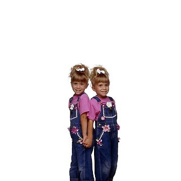 Mary Kate & Ashley Olsen Twins Full House Throw Pillow | Redbubble (US)