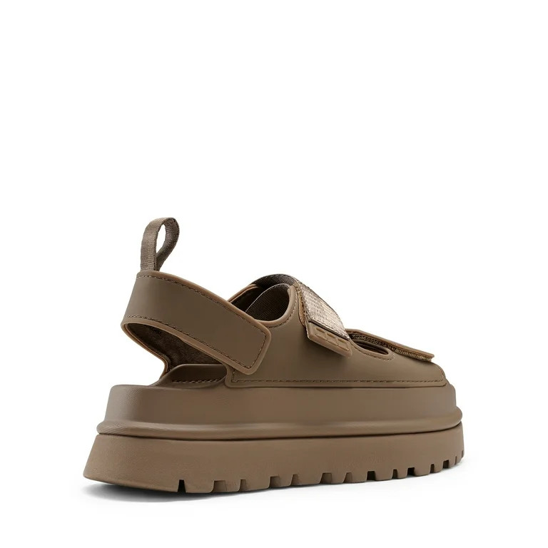 DREAM PAIRS Platform Wedges Sandals for Women Chunky Open Toe Dress Walking Comfortable Flat Sand... | Walmart (US)