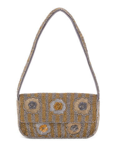 Beaded Shoulder Bag for Women | Leather | Marshalls