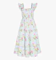 The Ellie Nap Dress - Blue Watercolor Gingham | Hill House Home US