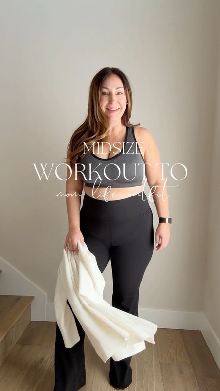 Workout to mom life athleisure outfit with spanx tunic use code RYANNEXSPANX for 10% off 

Tunic, large // flare leggings tts, L

#LTKfitness #LTKmidsize #LTKVideo