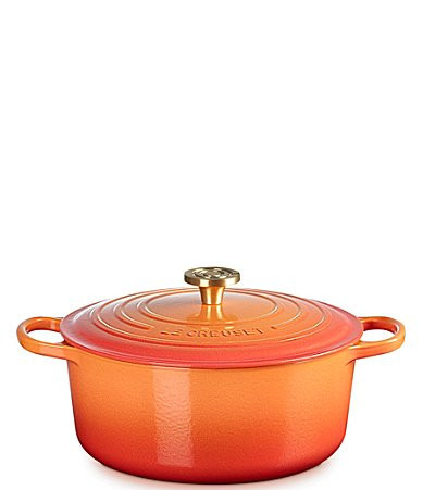 Le Creuset Signature Round Dutch Oven with Crucible Knob 7.25 Qt. - 7.25 qt. | Dillard's