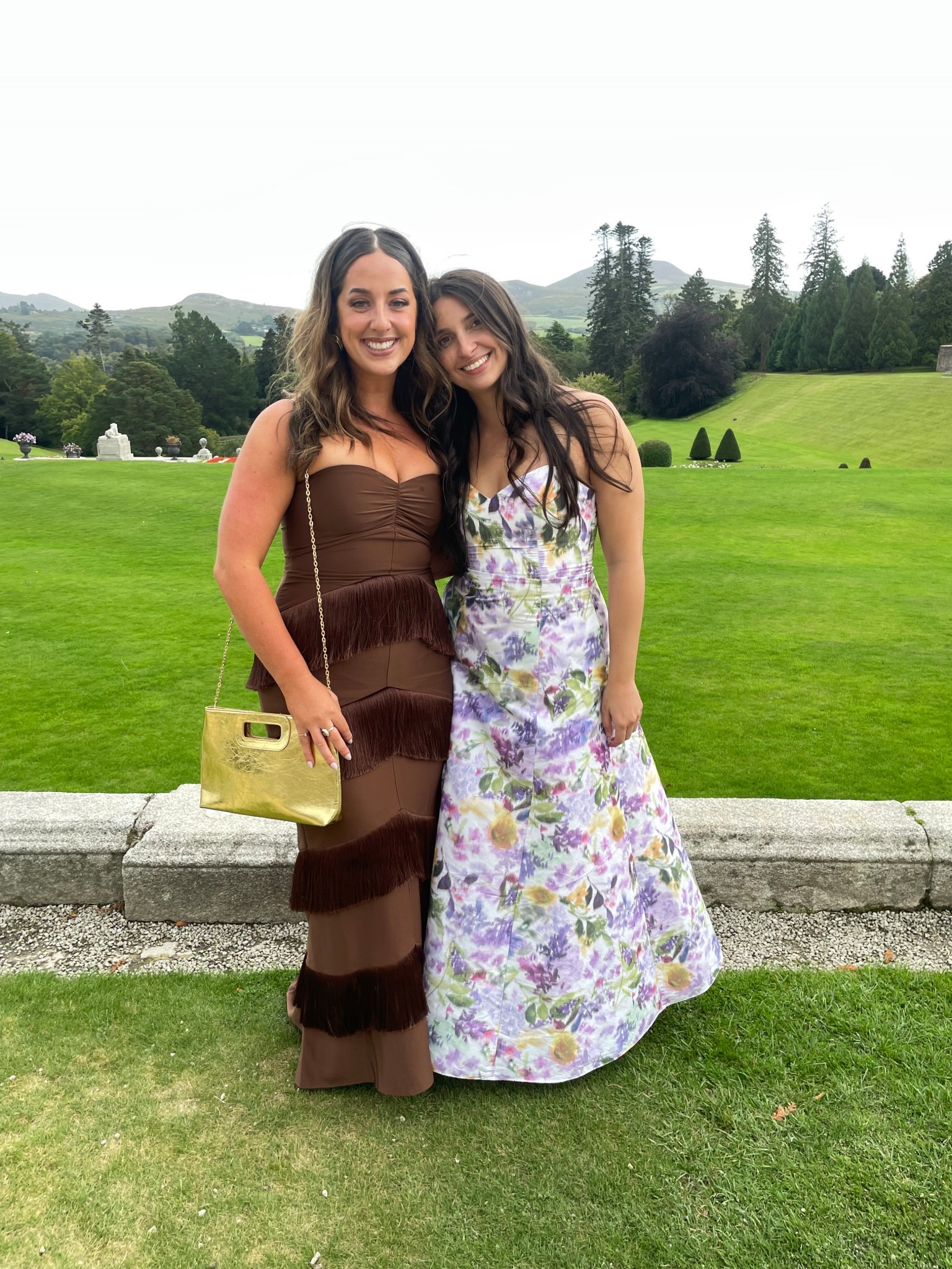 Black tie wedding guests in Ireland 💜 

#LTKWedding #LTKParties #LTKStyleTip