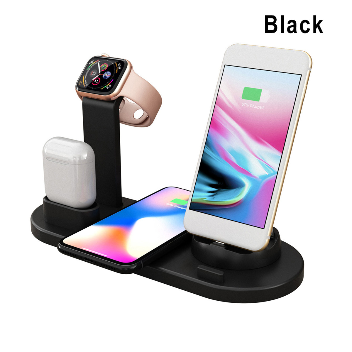 10W/15W Fast Charger Wireless stand Charger Qi Wireless Charger Pad Fast Wireless Fortable Phone ... | Walmart (US)