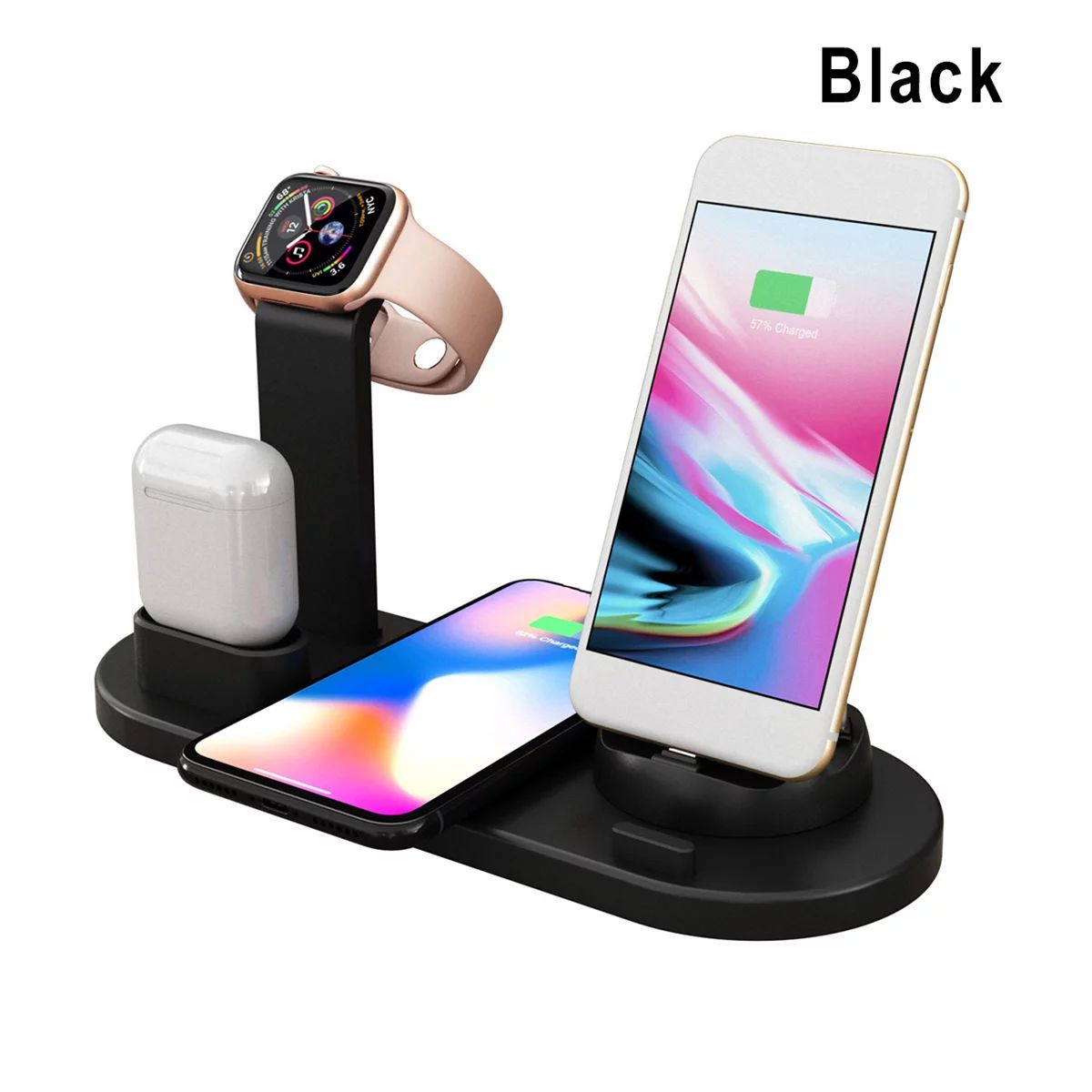 10W/15W Fast Charger Wireless stand Charger Qi Wireless Charger Pad Fast Wireless Fortable Phone ... | Walmart (US)