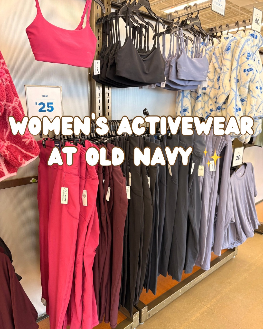 #womens #oldnavy #activewear #clothes #oldnavy #workoutclothes

#LTKGiftGuide #LTKActive #LTKMidsize