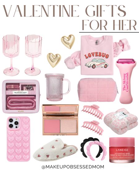 Check out these great gift ideas you can grab for your wife, mom, daughter, or sister-in-law for Valentine's Day: a cute pink sweater, heart phone case, cozy slippers, cute hair accessories, and more!
#selfcare #beautyfave #giftguide #vdayidea

#LTKU #LTKSeasonal #LTKstyletip