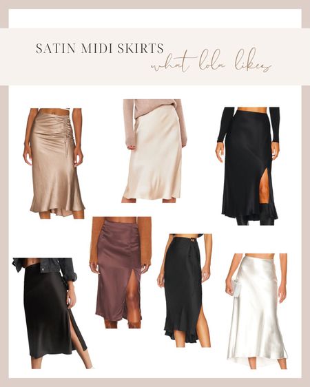 I love a satin midi skirt to dress up and down for any occasion!

#midiskirt #satinskirt

#LTKFind #LTKstyletip