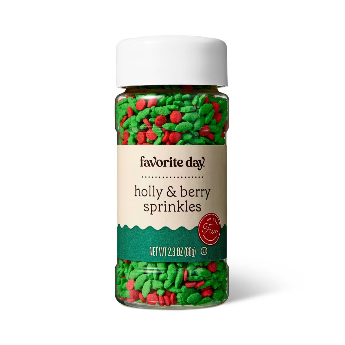 Christmas Holly and Berry Sprinkles - 2.3oz - Favorite Day™ | Target