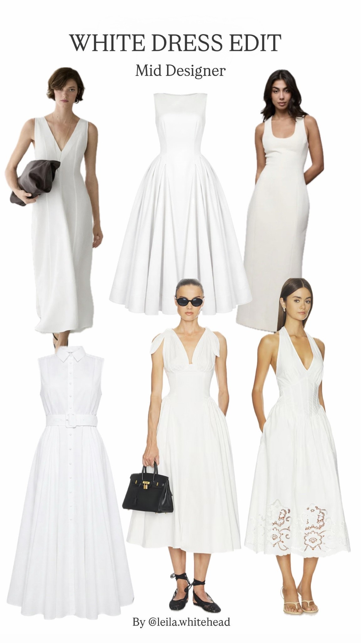 Mid-designer picks for the prettiest White dresses for Wimbledon season and beyond!

I find a midi style is flattering on all figures and there are some beautiful styles available 🤍🎾

#LTKuk #LTKsummer #LTKdresses