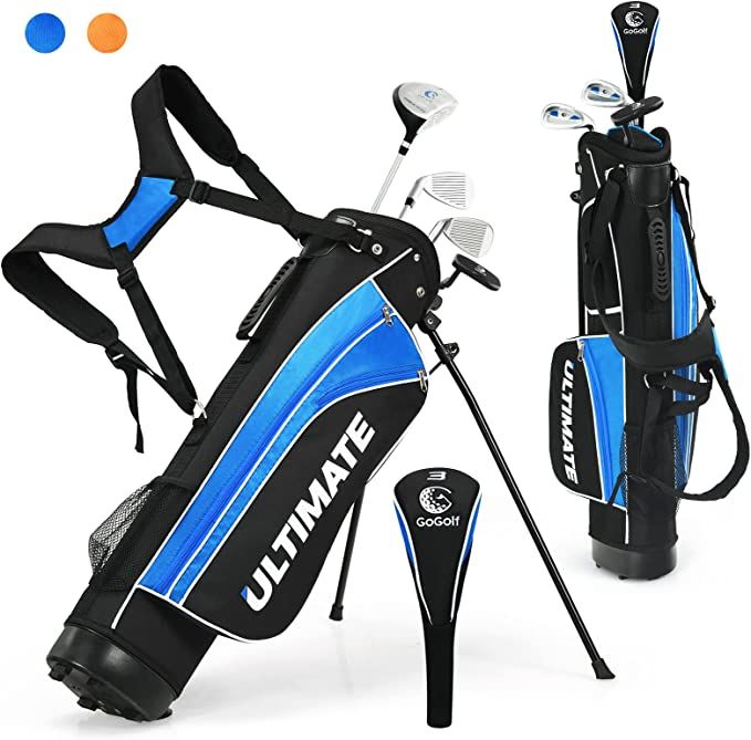 Amazon.com : Tangkula Junior Complete Golf Club Set for Children Ages 11 and Up Right Hand, Inclu... | Amazon (US)