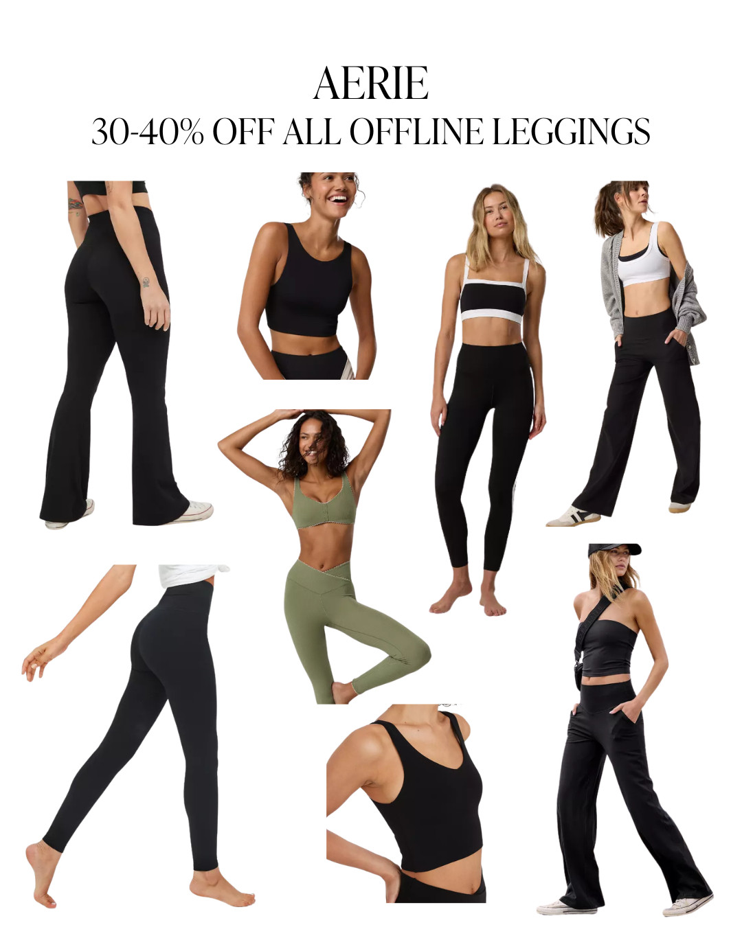 Aerie 30-40% off all Offline Leggings🤸 

 #LTKfitnessgoals #LTKSaleAlert