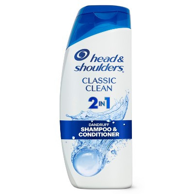 Head & Shoulders 2-in-1 Dandruff Shampoo and Conditioner, Anti-Dandruff Treatment, Classic Clean for Daily Use, Paraben-Free - 20.7 fl oz | Target