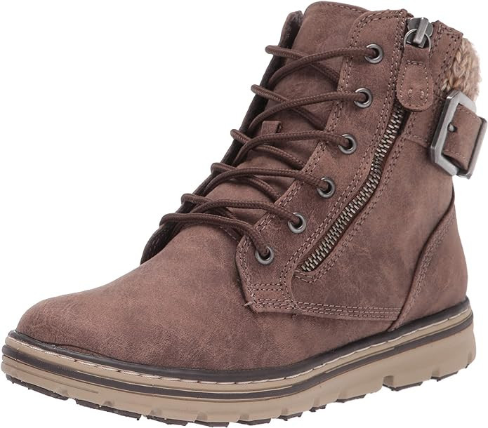 CLIFFS BY WHITE MOUNTAIN Shoes Kelsie Women's Lace-up Hiker Style Bootie | Amazon (US)