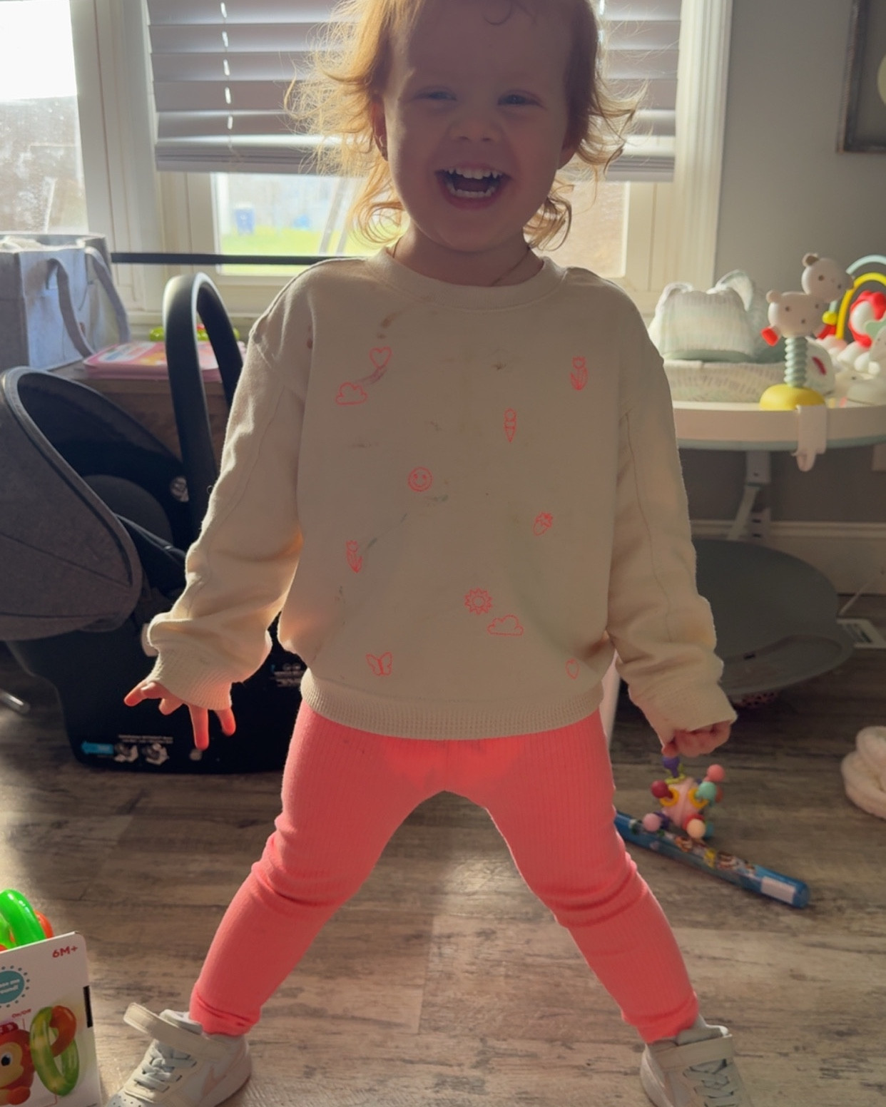 Best pictures I could get out obsessed with these colors!! Such a cute toddler girl
outfit!!


#LTKootd #LTKmomlife #LTKKids