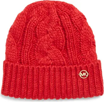 Michael Kors Braided Cable Knit Beanie | Nordstromrack | Nordstrom Rack