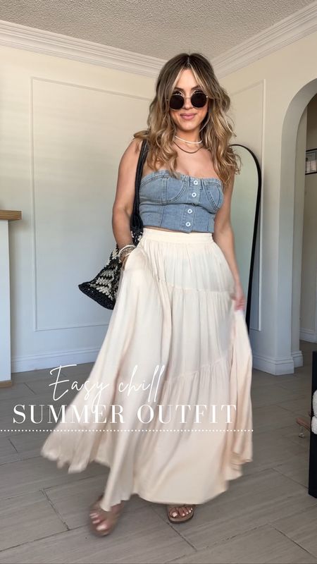 Amazon Summer Outfit Maxi Skirt 🙌🏼❤️

✔️ Small in top + bottom

#LTKU #LTKFindsUnder50 #LTKStyleTip