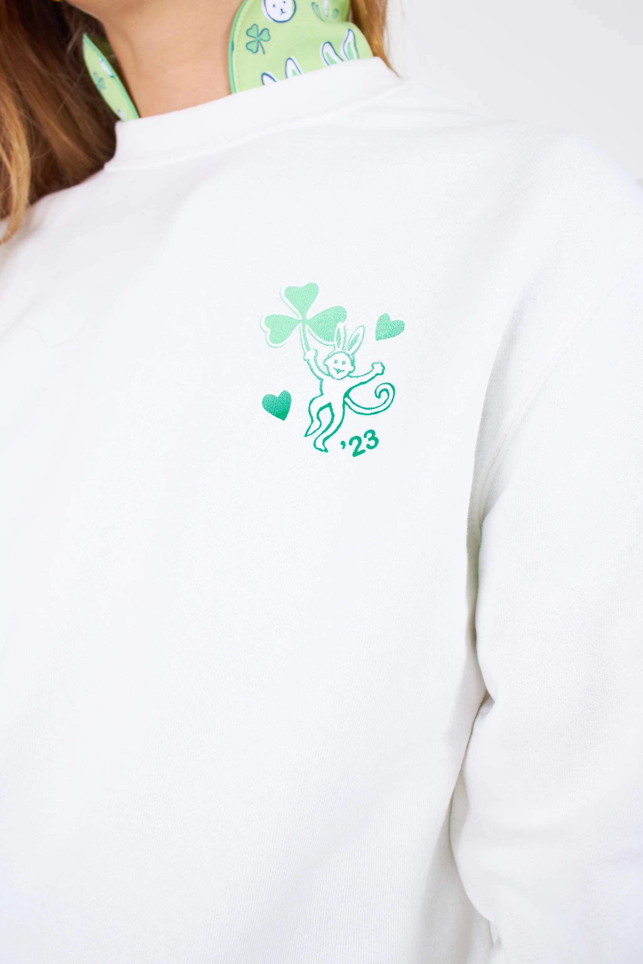 Luck of the Monkey Sweatshirt | Roller Rabbit | Roller Rabbit