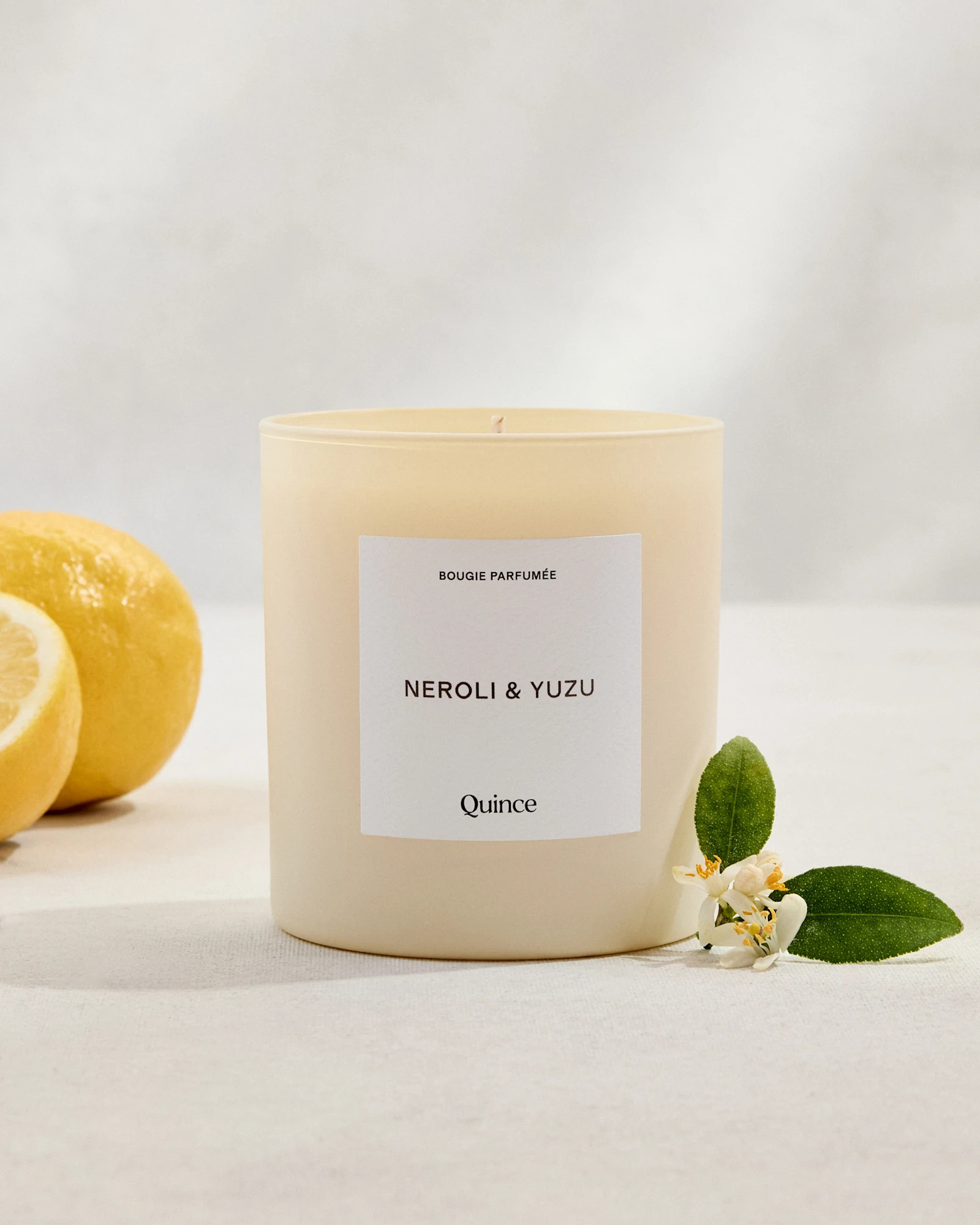 Quince | Neroli Yuzu Candle, Plant-Based Wax | Quince